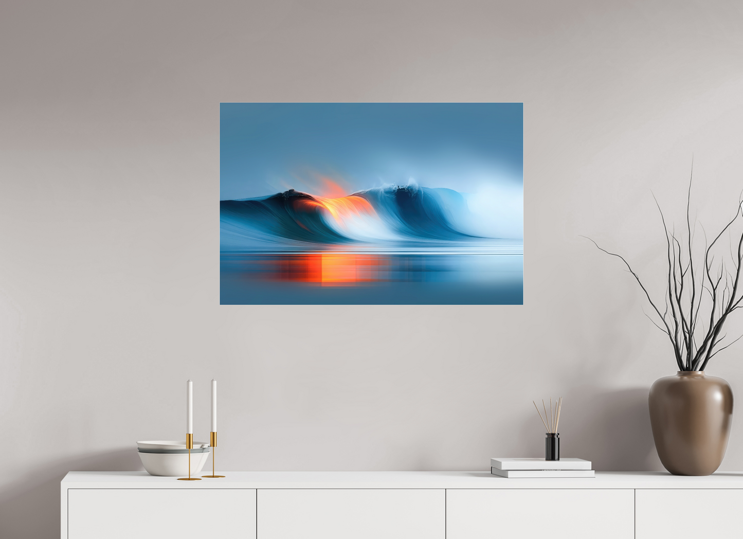 90 x 60 cm, Acrylglas glänzend standard Schwelle im Licht
