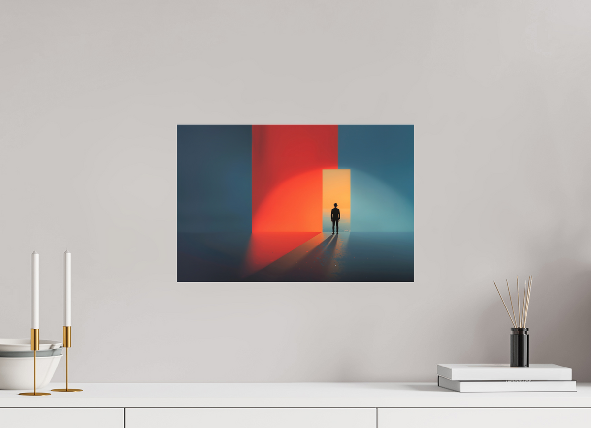 45 x 30 cm, Fine Art Pigmentdruck hinter Acrylglas Tor zum Meer-03—Wandkunst, Fine Art Print, Leinwand, Acryldruck, Alu-Dibond