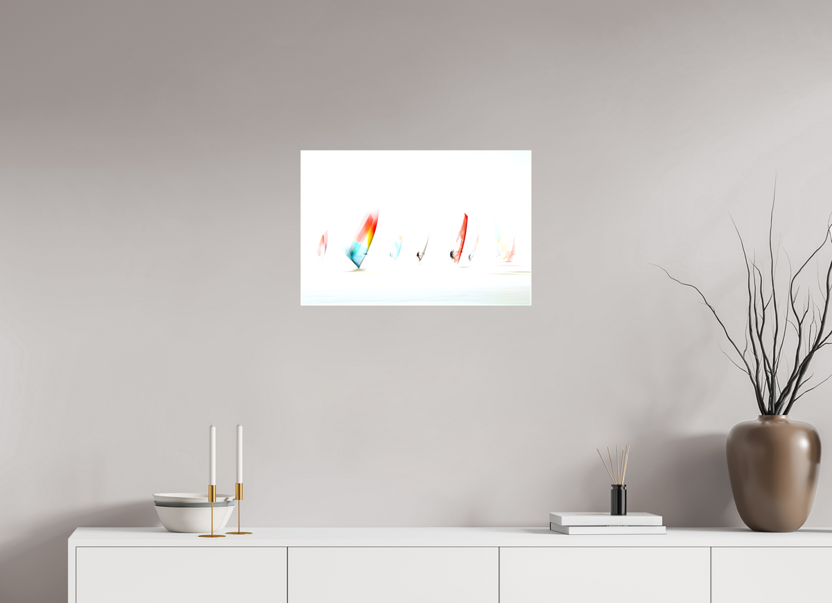 60 x 40 cm, Leinwand glänzend Windspuren-Im offenen Licht