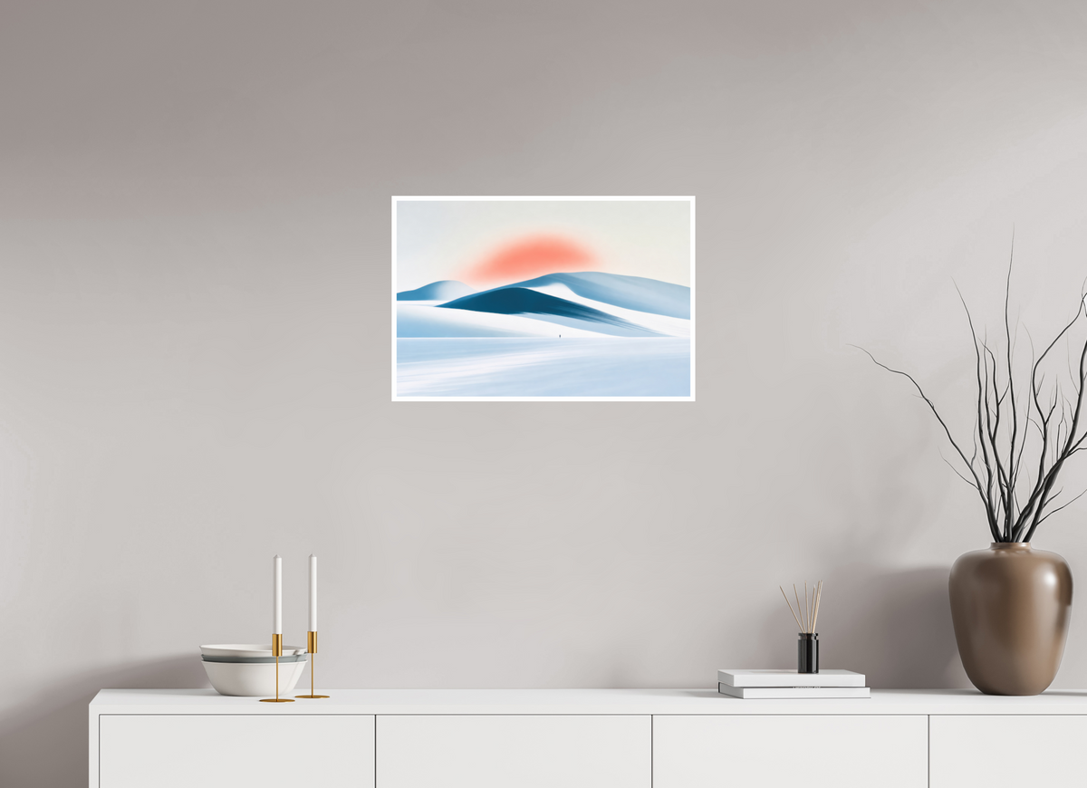 60 x 40 cm, Fine Art Print Hahnemühle Baryta Spur in der Stille