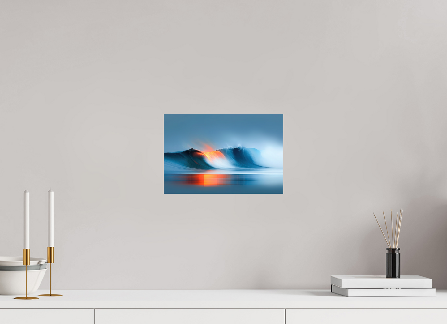 30 x 20 cm, Acrylglas glänzend standard Schwelle im Licht