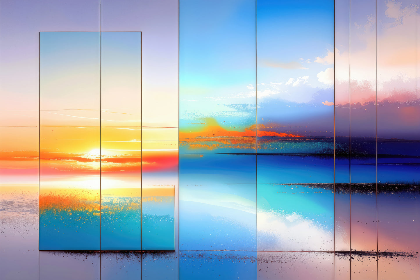 Window to the Sea-01—Wall Art, Fine Art Print, Canvas, Acrylic Print, Aluminum Dibond
