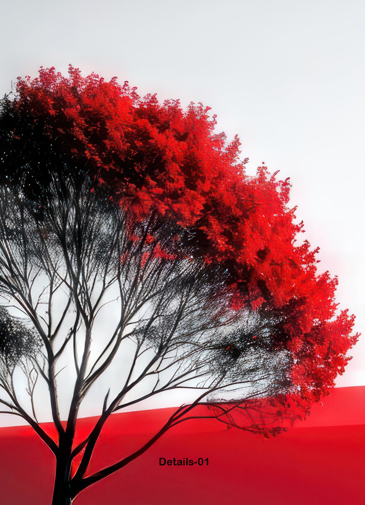 Tree on the Bank Surreal-01—Wall Art, Fine Art Print, Canvas, Acrylic Print, Aluminum Dibond