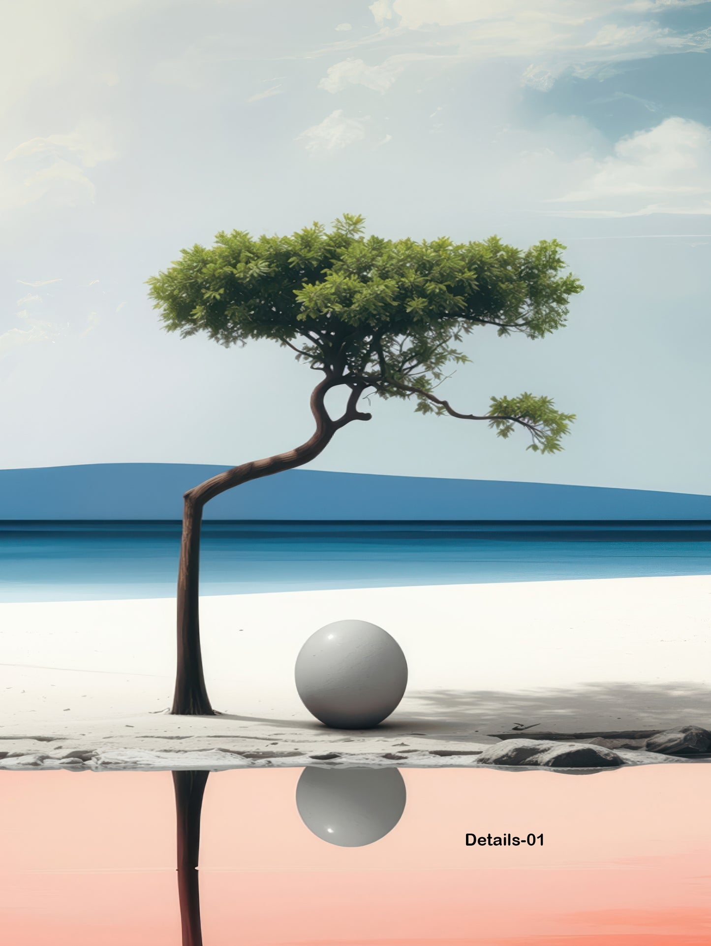Balance on the Edge of Water—Wall Art, Fine Art Print, Canvas, Acrylic Print, Aluminum Dibond