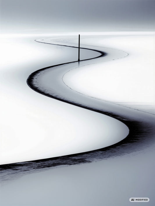 Priel—Wandkunst, Fine Art Print, Leinwand, Acryldruck