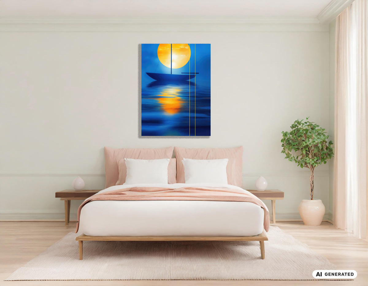 Sail in the Golden Circle—Wall Art, Fine Art Print, Canvas, Acrylic Print, Aluminum Dibond