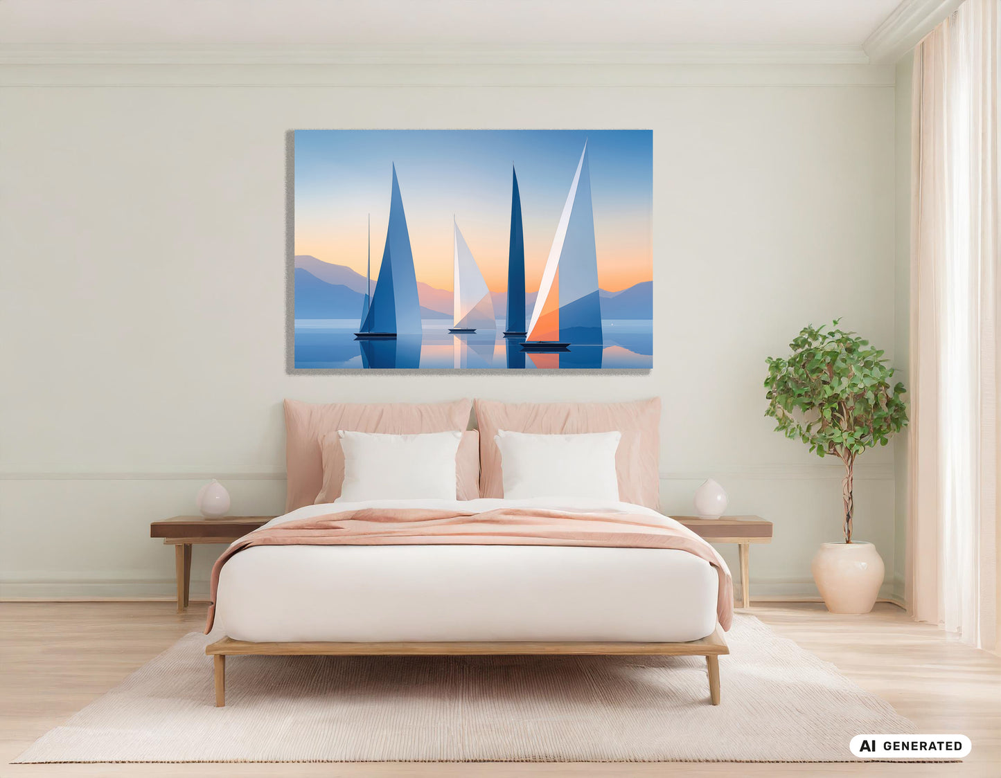 Sails of Silence—Wall Art, Fine Art Print, Canvas, Acrylic Print