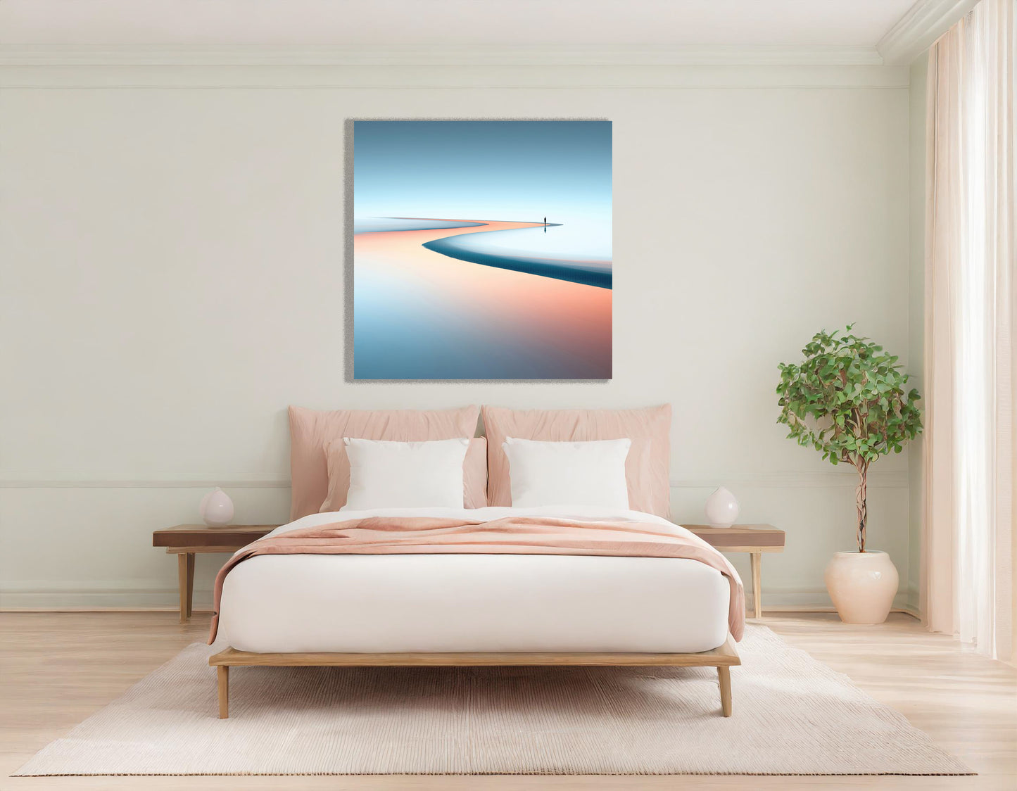 Am Rand der Unendlichkeit—Wandkunst, Fine Art Print, Leinwand, Acryldruck, Alu-Dibond