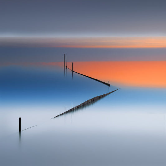 Main image Stille Linien—Wandkunst, Fine Art Print, Leinwand, Acryldruck, Alu-Dibond