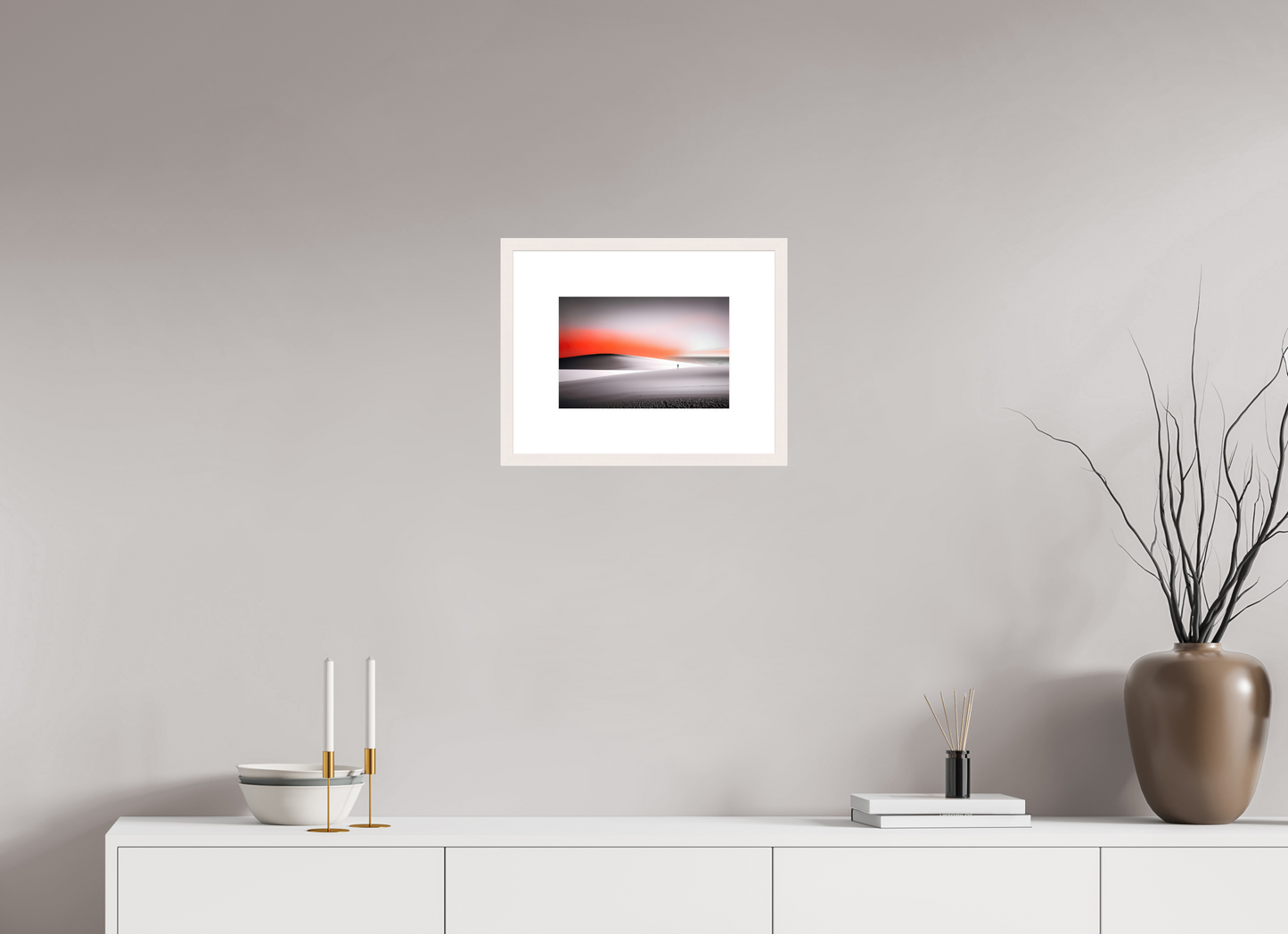 30 x 20 cm, Fine Art Print gerahmt Verloren im Licht—Wandkunst, Fine Art Print, Leinwand, Acryldruck, Alu-Dibond