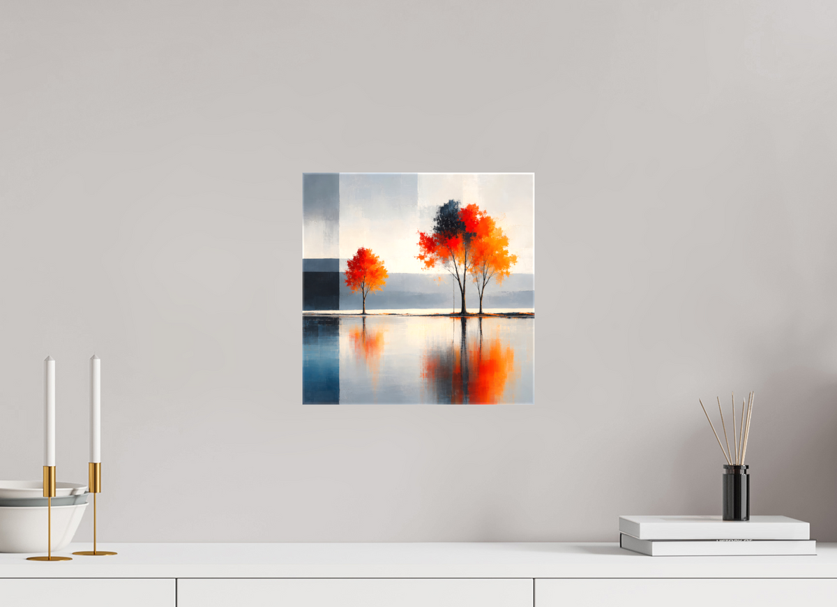 30 x 30 cm, Leinwand glänzend Herbst zwischen den Welten