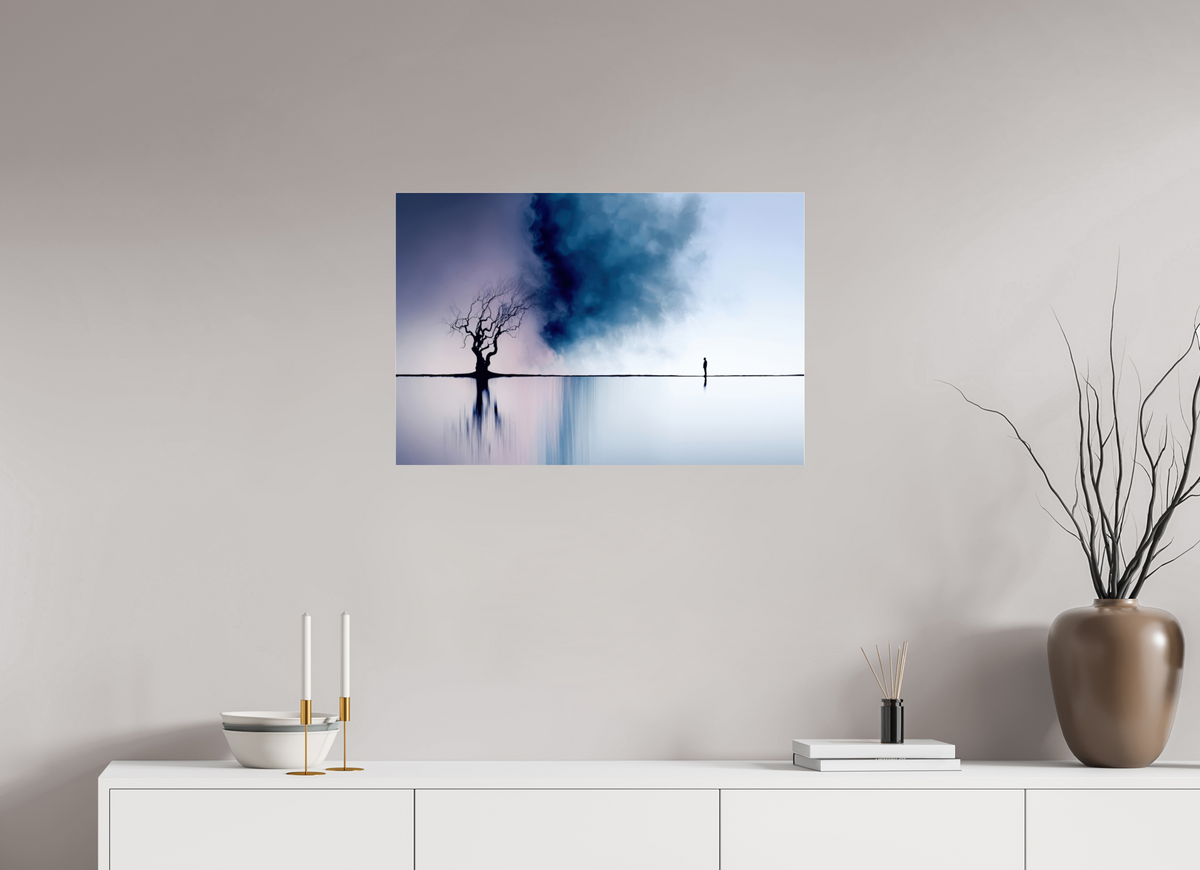 75 x 50 cm, Acrylglas glänzend standard Uferträume-Im Schweigen der Gezeiten