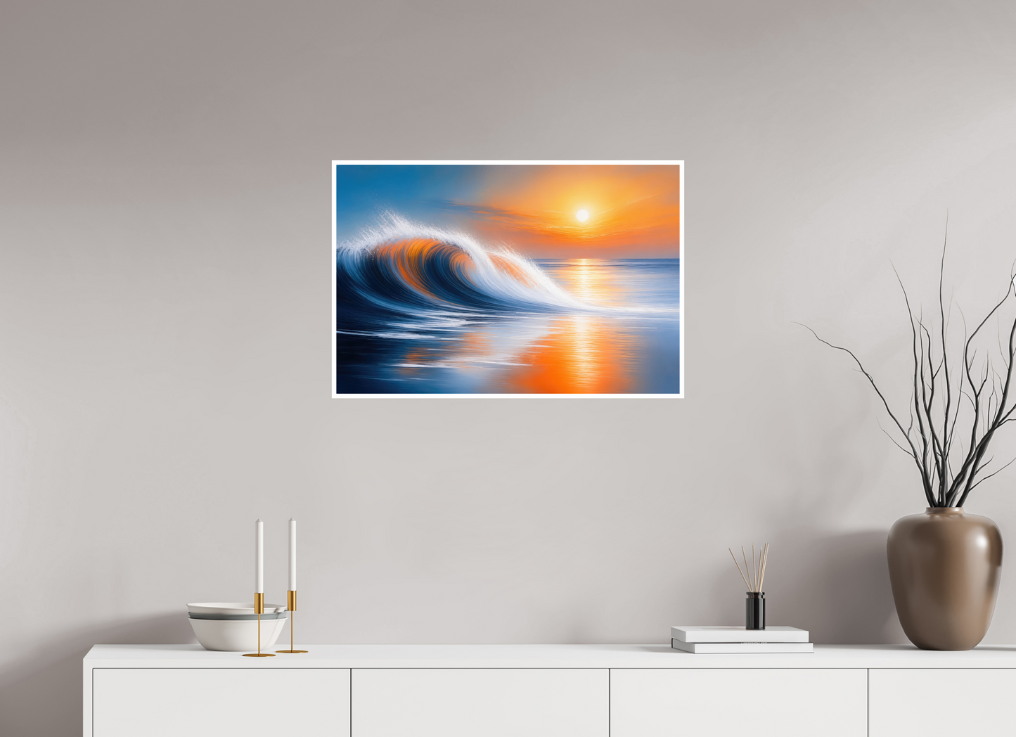 75 x 50 cm, Fine Art Print Hahnemühle Baryta Tragendes Licht—Wandkunst, Fine Art Print, Leinwand, Acryldruck, Alu-Dibond