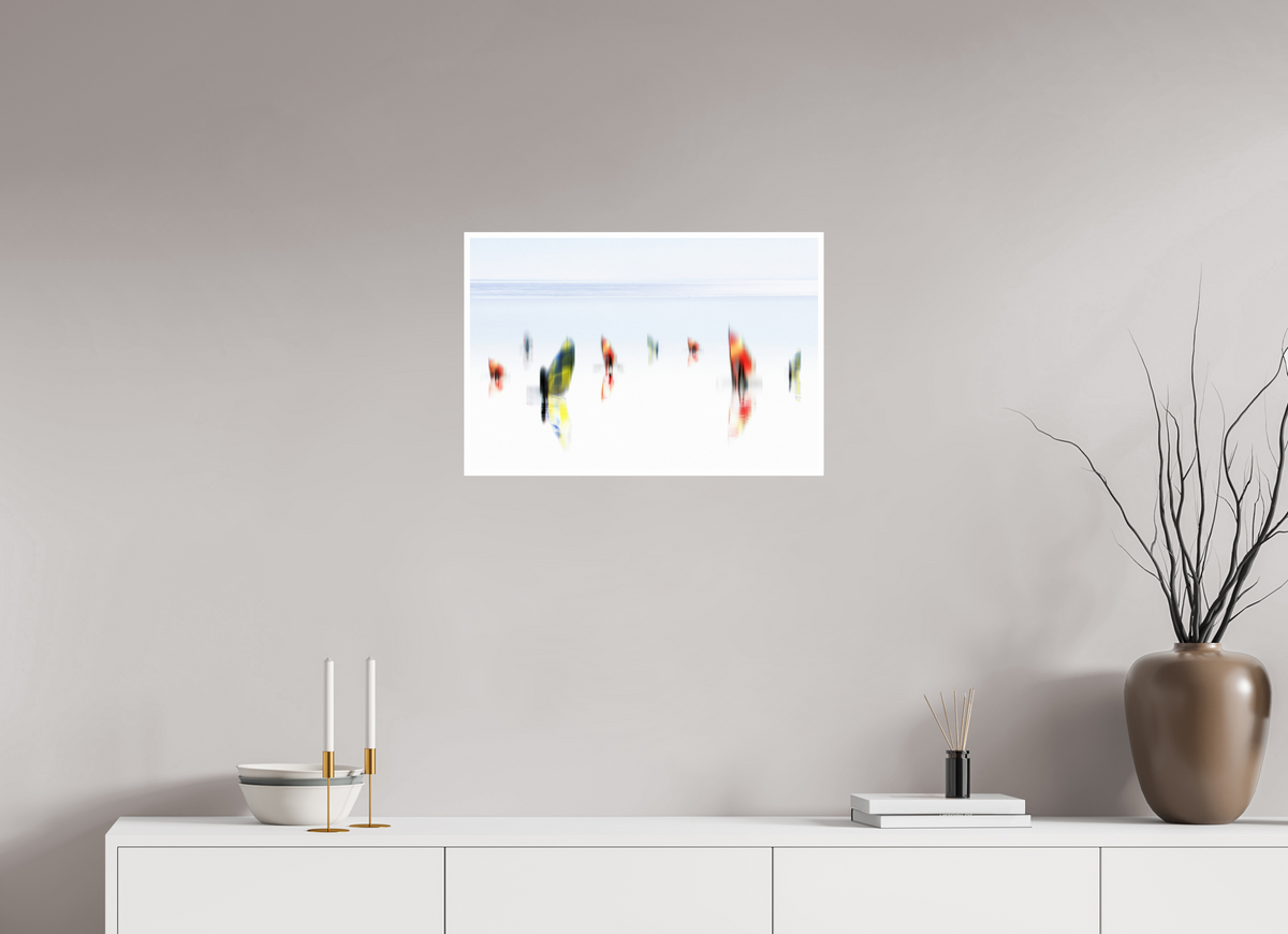 60 x 40 cm, Fine Art Print Hahnemühle Baryta Windspuren-Flüchtige Zeichen