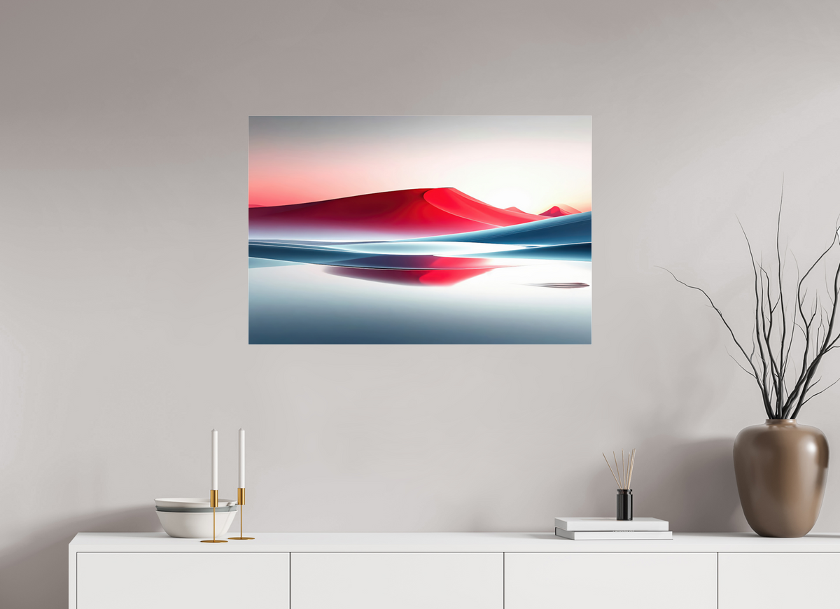 90 x 60 cm, Acrylglas glänzend standard Im Fluss der Formen