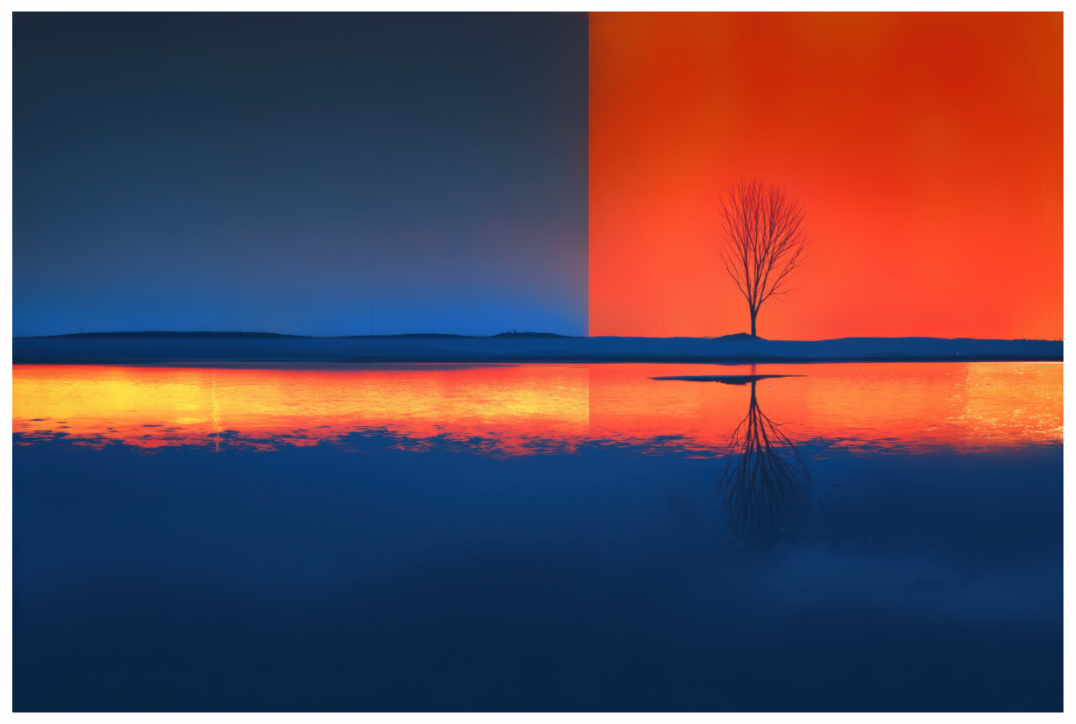 Main image Grenze des Lichts—Wandkunst, Fine Art Print, Leinwand, Acryldruck, Alu-Dibond