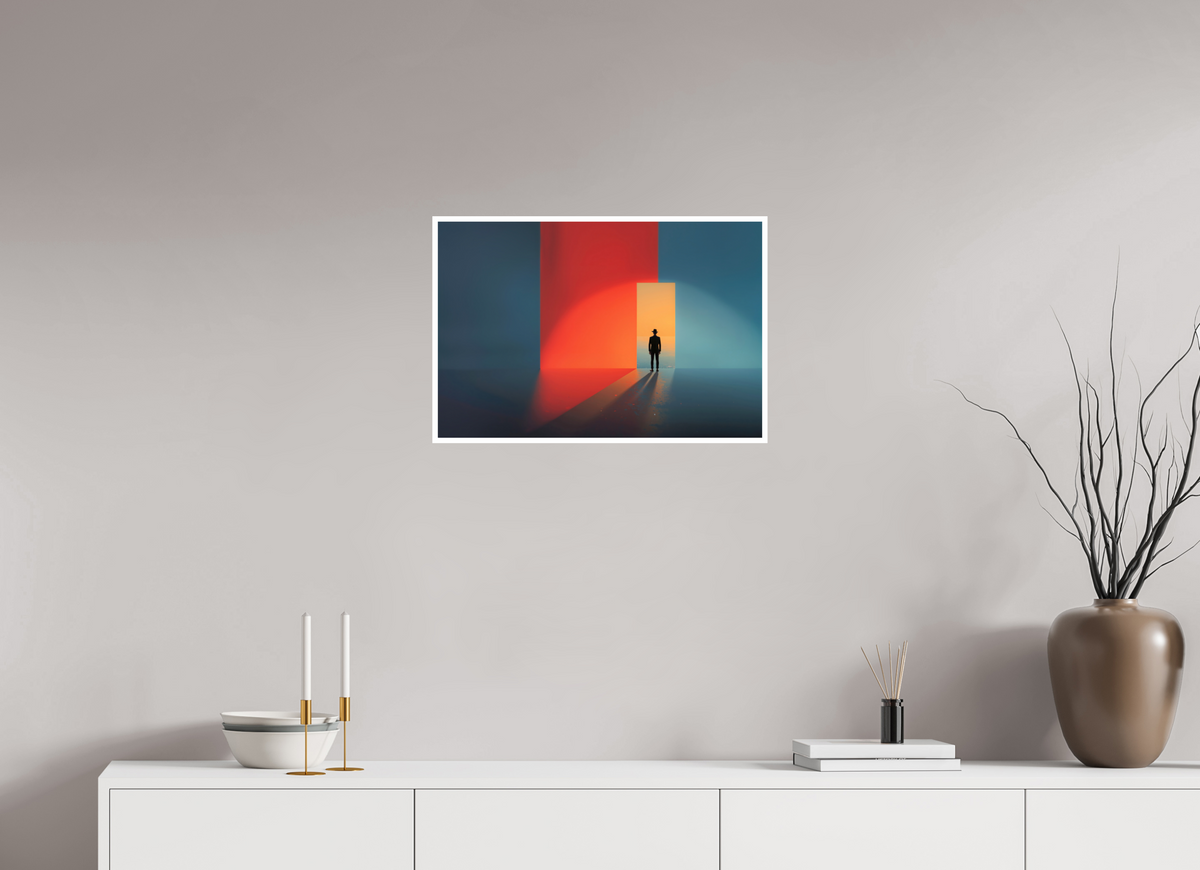 60 x 40 cm, Fine Art Print Hahnemühle Baryta Tor zum Meer-03—Wandkunst, Fine Art Print, Leinwand, Acryldruck, Alu-Dibond