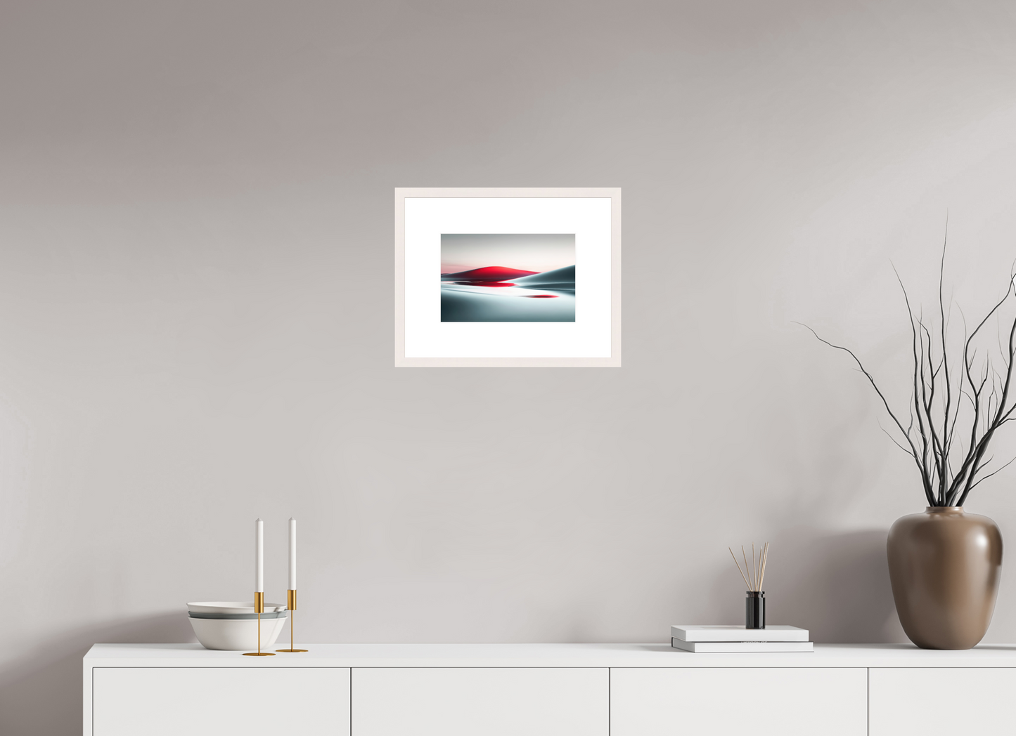 30 x 20 cm, Fine Art Print gerahmt Die Stille der Dünen-06