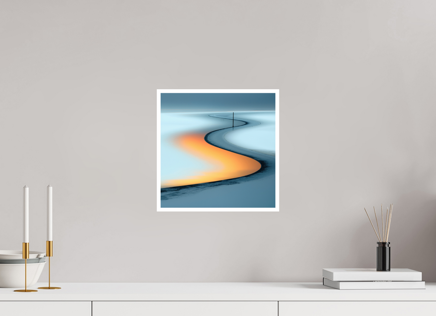 30 x 30 cm, Fine Art Print Hahnemühle Baryta Goldener Priel