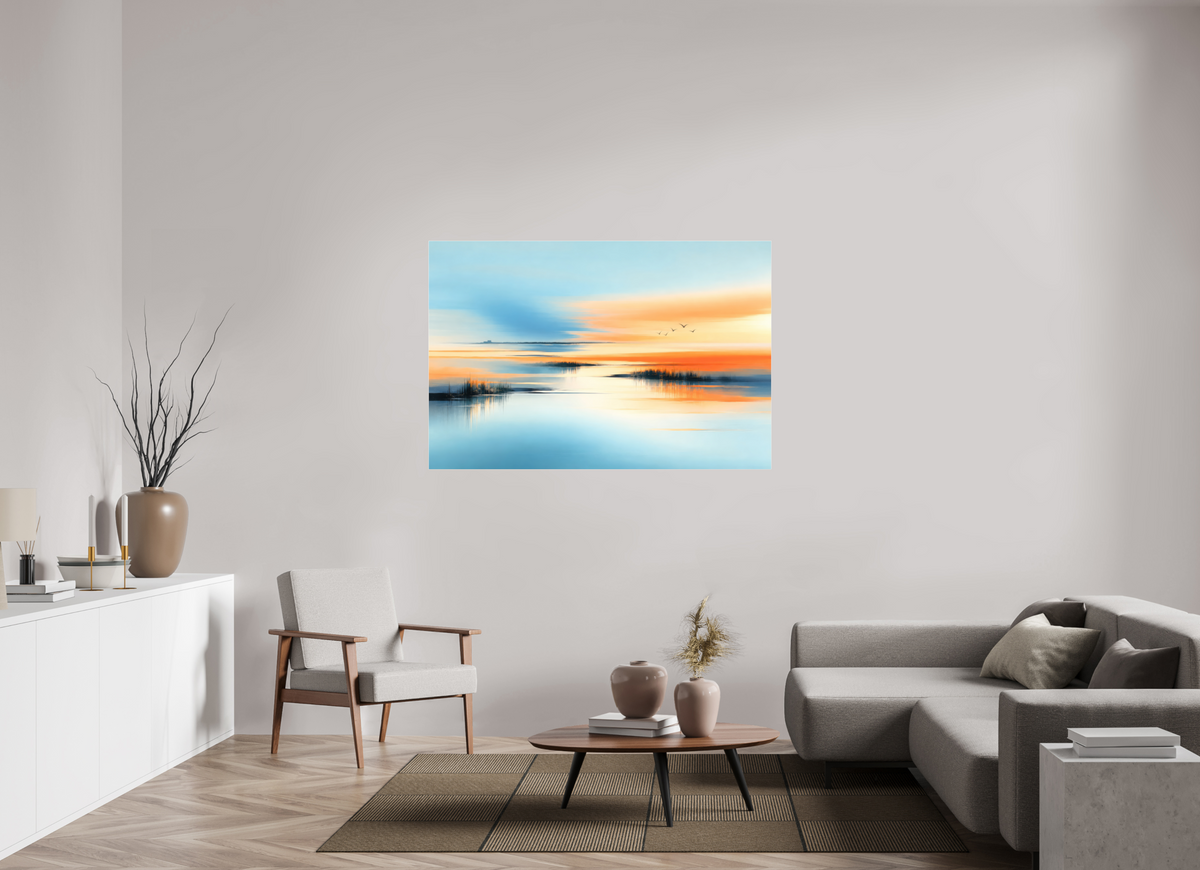 150 x 100 cm, Acrylglas glänzend standard Wenn das Licht verweilt