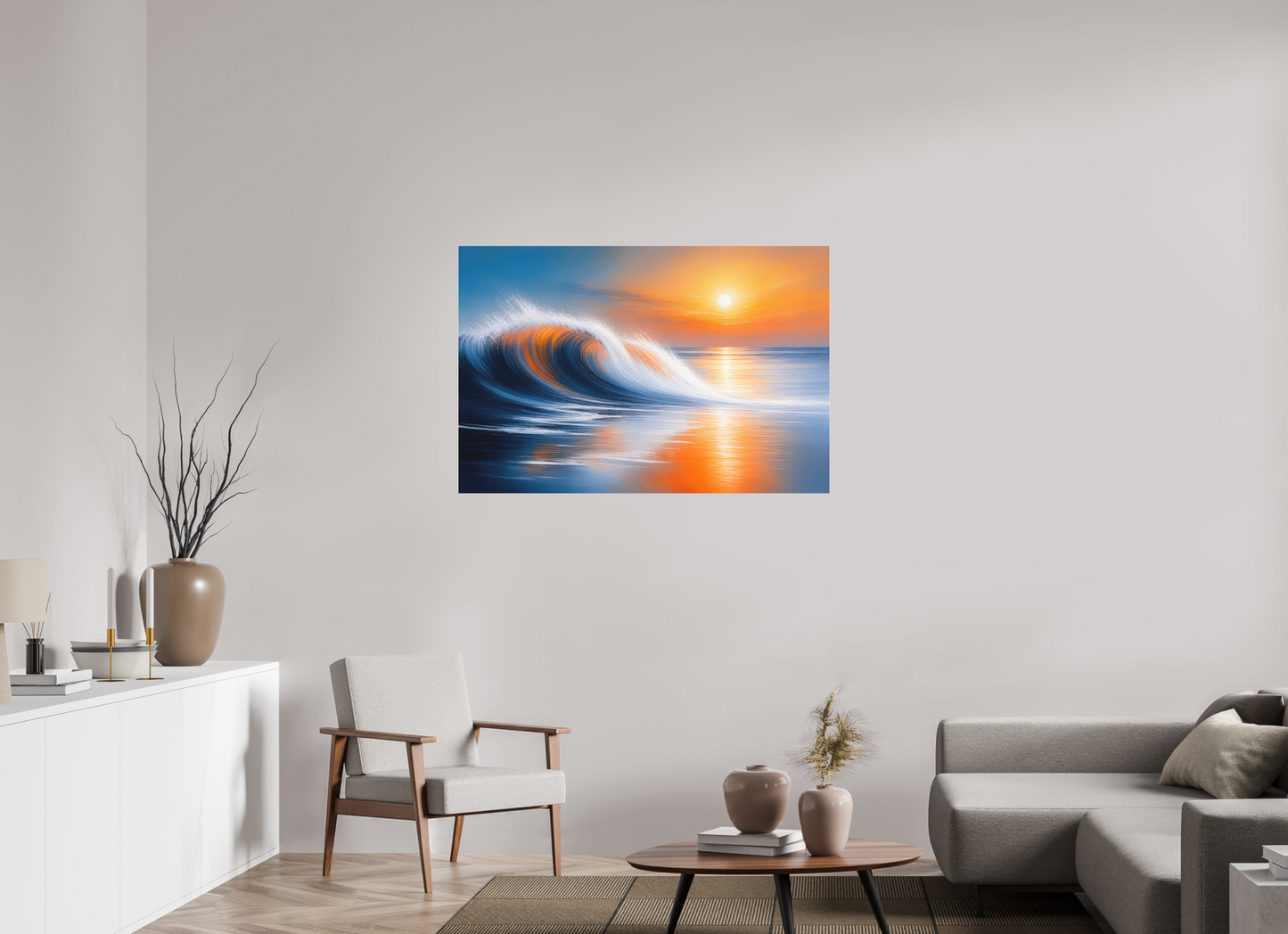120 x 80 cm, Fine Art Pigmentdruck hinter Acrylglas Tragendes Licht—Wandkunst, Fine Art Print, Leinwand, Acryldruck, Alu-Dibond