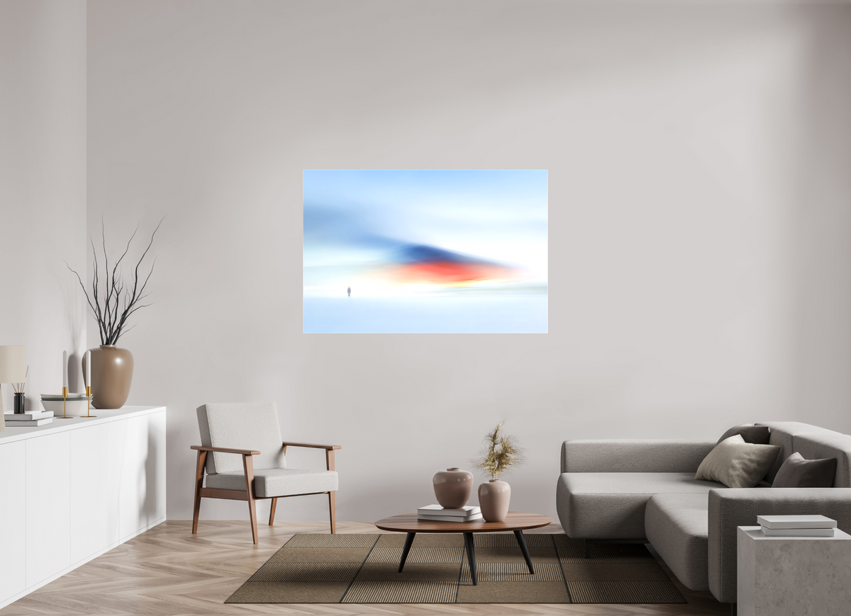 150 x 100 cm, Leinwand glänzend Im Atem der Dünen
