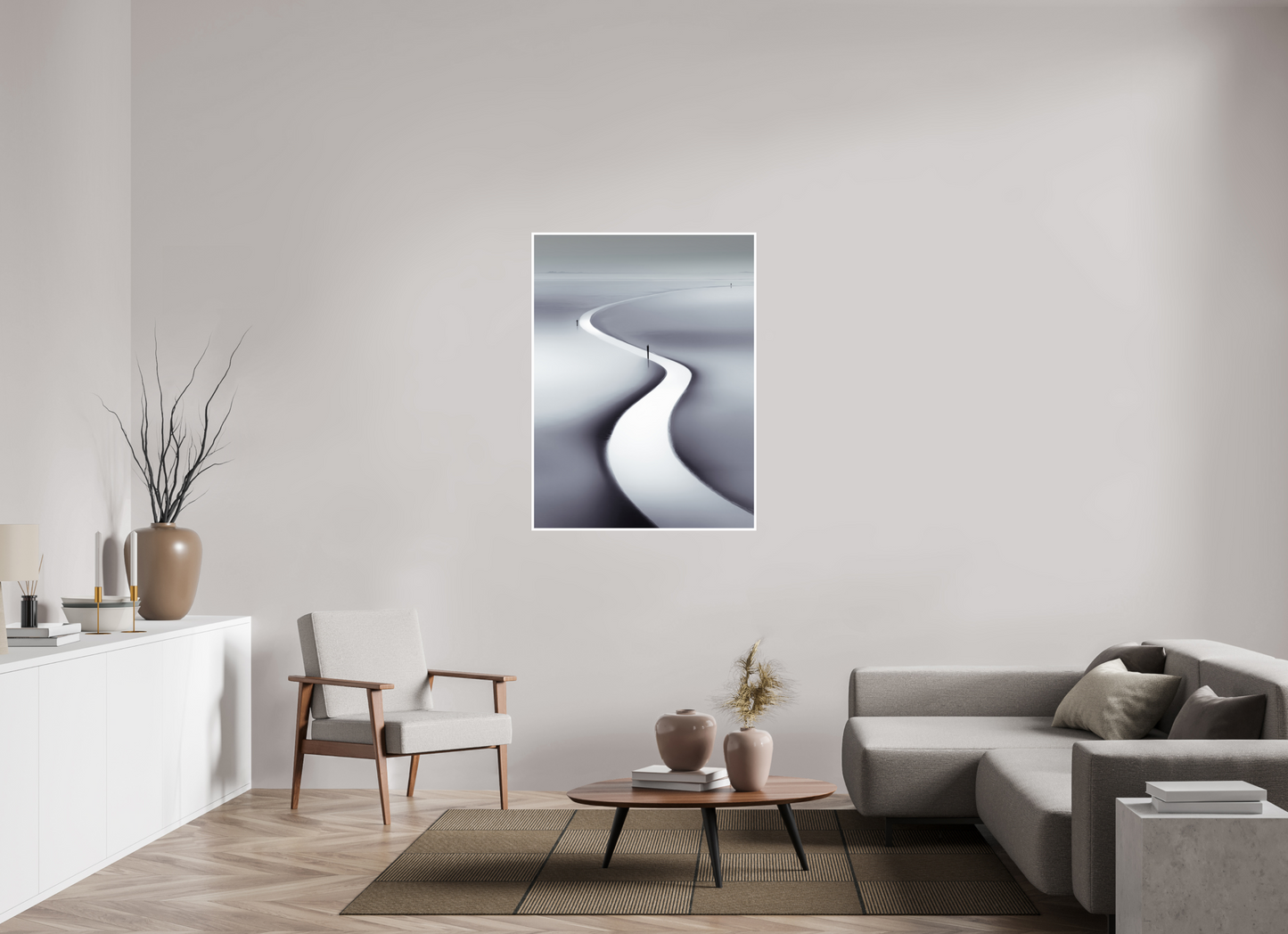90 x 120 cm, Fine Art Print Hahnemühle Baryta Wattenmeer-103