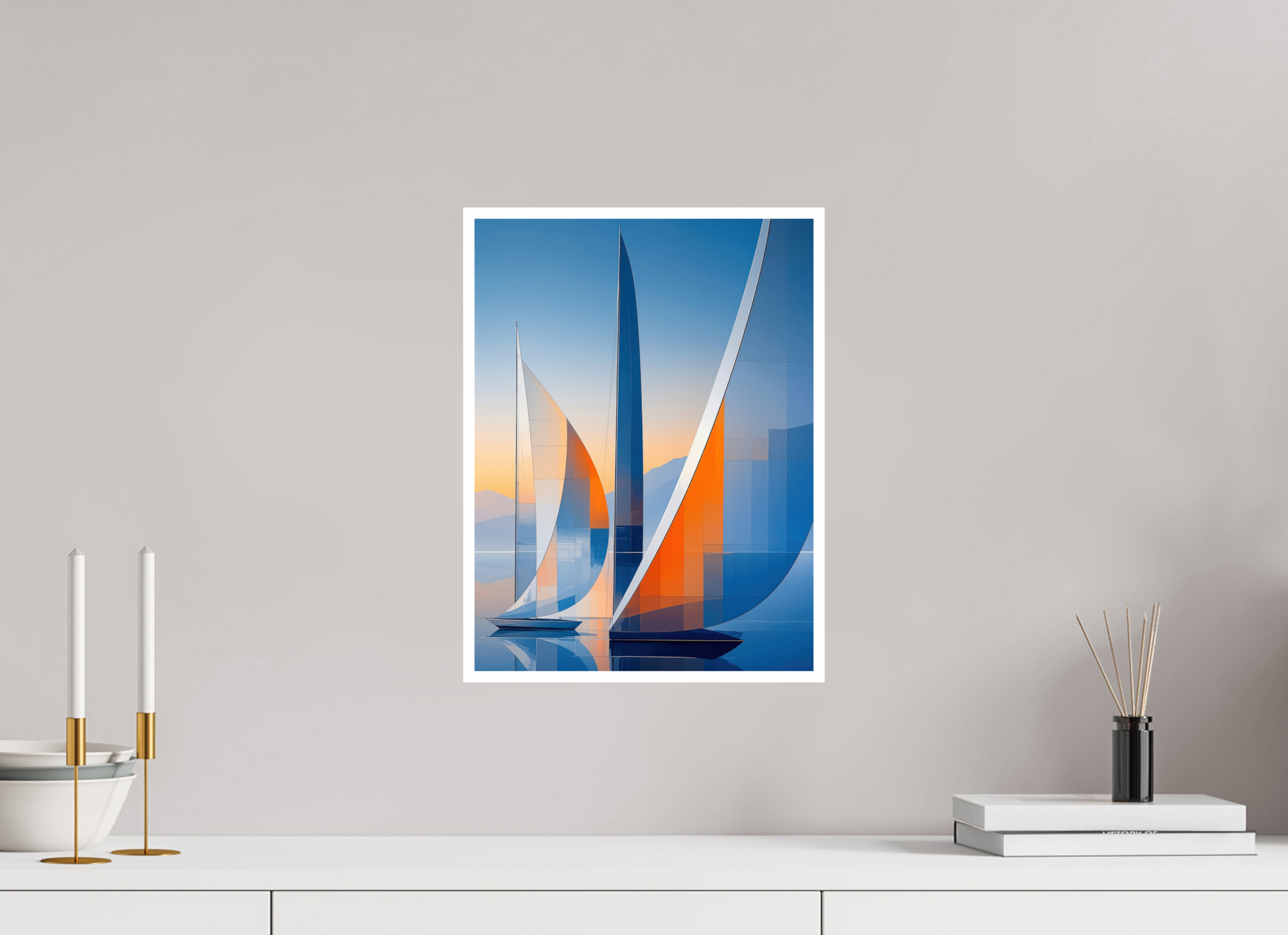 30 x 40 cm, Fine Art Print Hahnemühle Baryta Segelräume