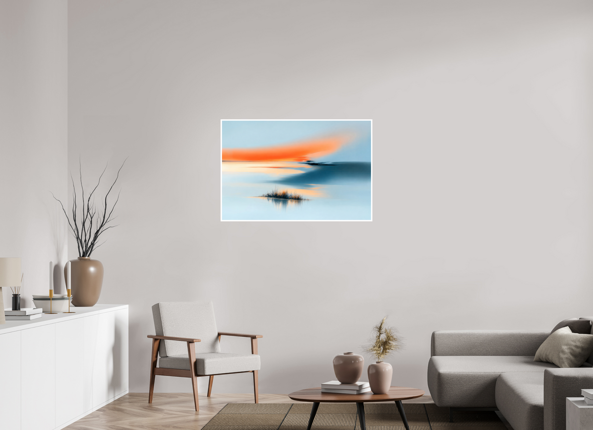 105 x 70 cm, Fine Art Print Hahnemühle Baryta Am Rand des Lichts