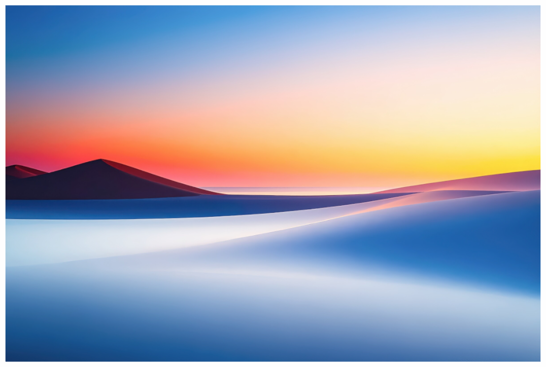 Main image Die Stille der Dünen-02—Wandkunst, Fine Art Print, Leinwand, Acryldruck, Alu-Dibond