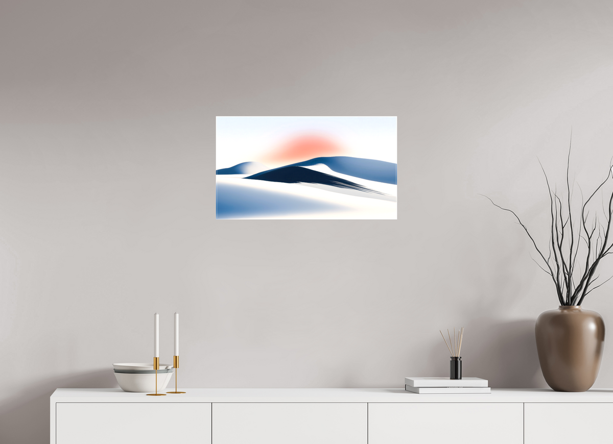 64 x 36 cm, Leinwand glänzend Formen der Stille-02