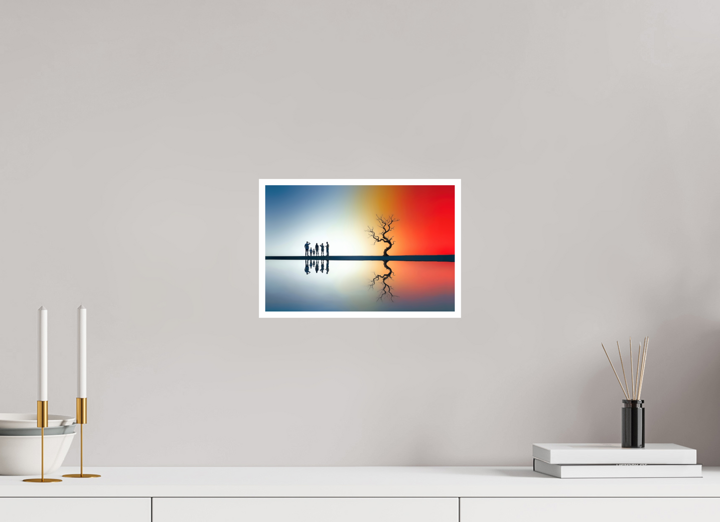30 x 20 cm, Fine Art Print Hahnemühle Baryta Begegnung am stillen Meer