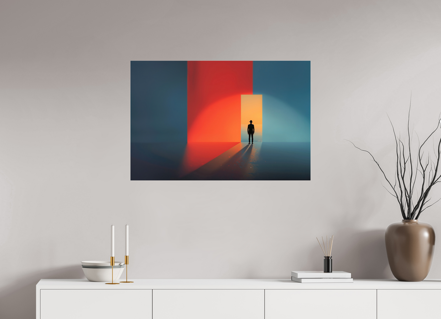 90 x 60 cm, Acrylglas glänzend standard Tor zum Meer-03