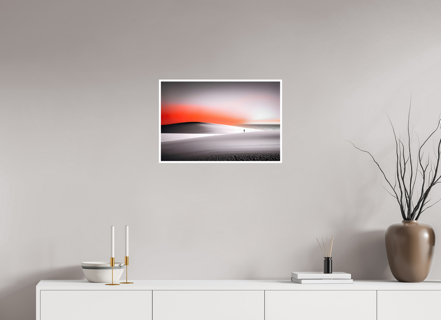 60 x 40 cm, Fine Art Print Hahnemühle Baryta Verloren im Licht—Wandkunst, Fine Art Print, Leinwand, Acryldruck, Alu-Dibond