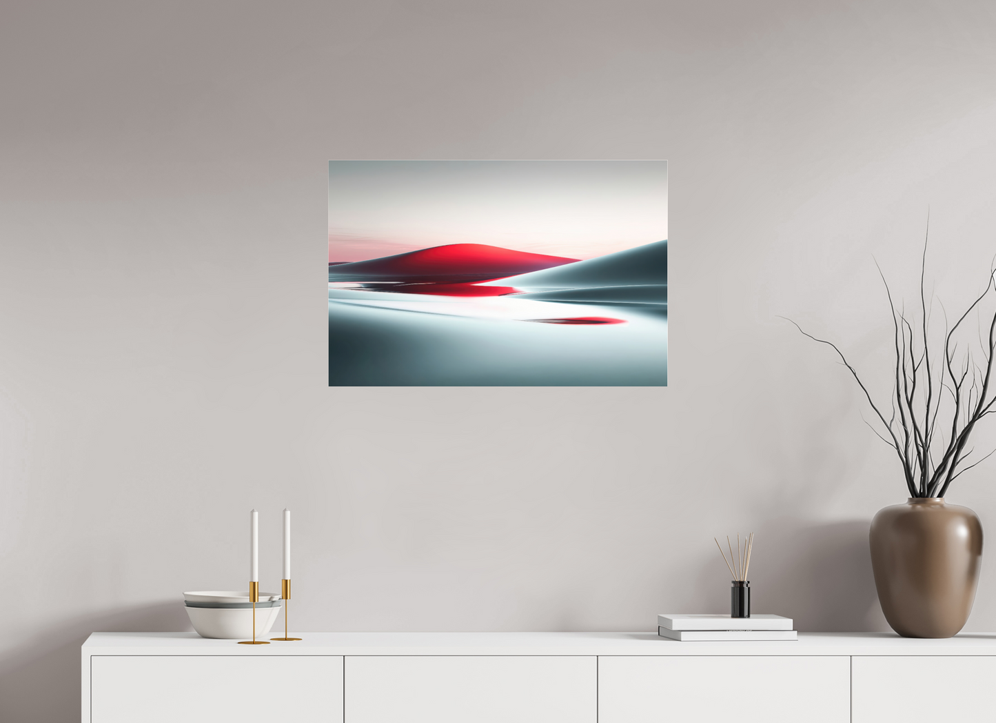 75 x 50 cm, Fine Art Pigmentdruck hinter Acrylglas Die Stille der Dünen-06