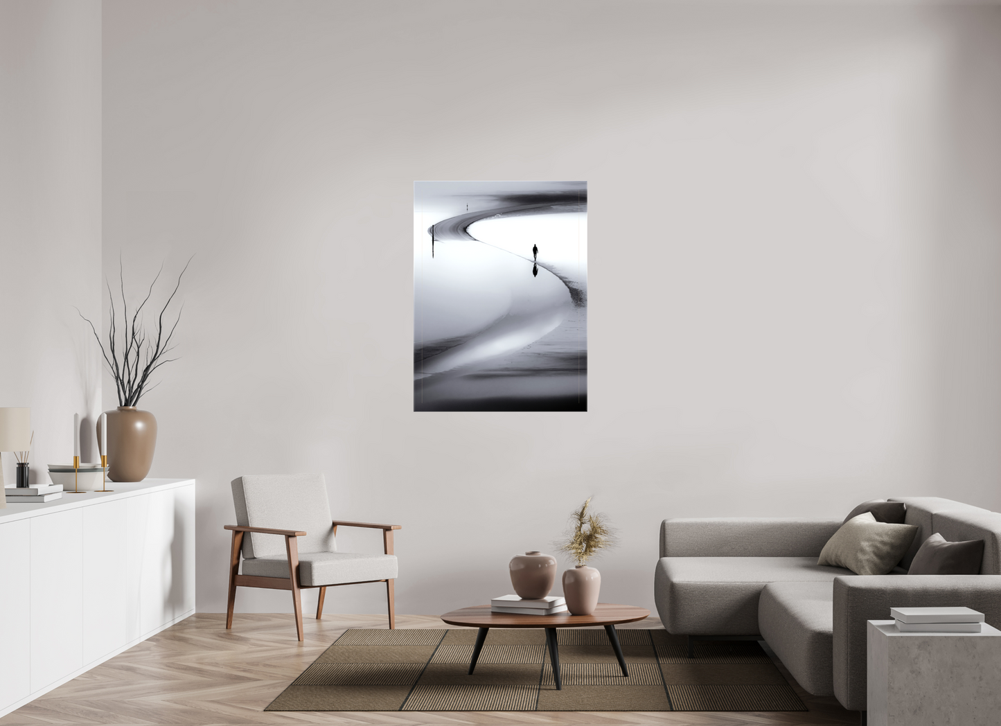 90 x 120 cm, Leinwand glänzend xyz