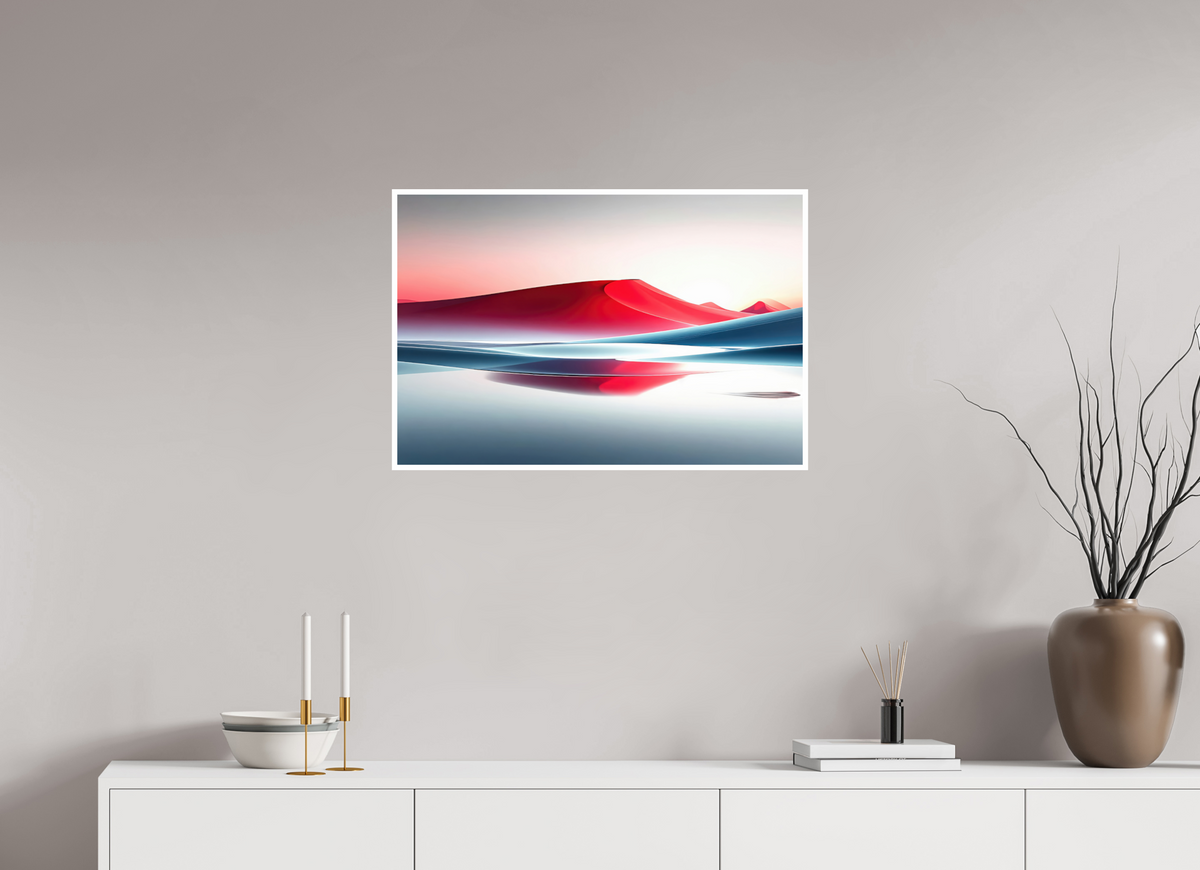 75 x 50 cm, Fine Art Print Hahnemühle Baryta Im Fluss der Formen