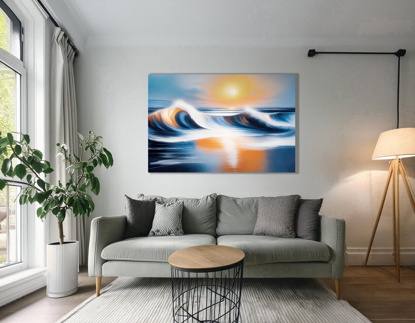 Dialogue of the Waves—Wall Art, Fine Art Print, Canvas, Acrylic Print, Aluminum Dibond
