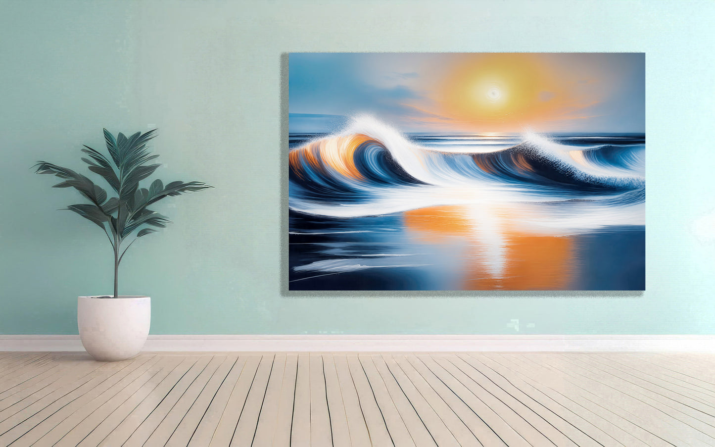 Dialogue of the Waves—Wall Art, Fine Art Print, Canvas, Acrylic Print, Aluminum Dibond