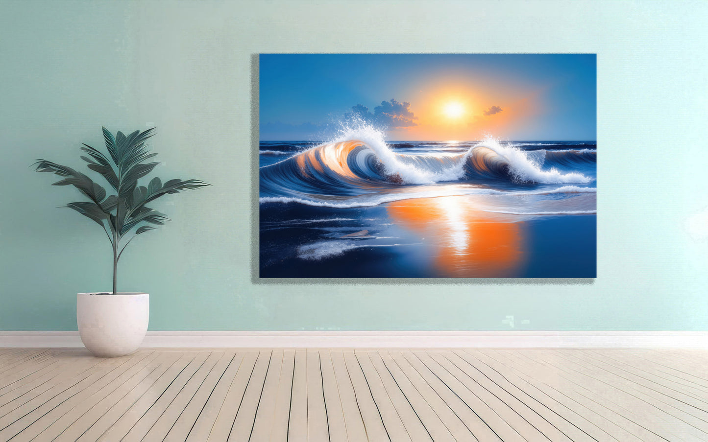 Surf in the Light—Wall Art, Fine Art Print, Canvas, Acrylic Print, Aluminum Dibond